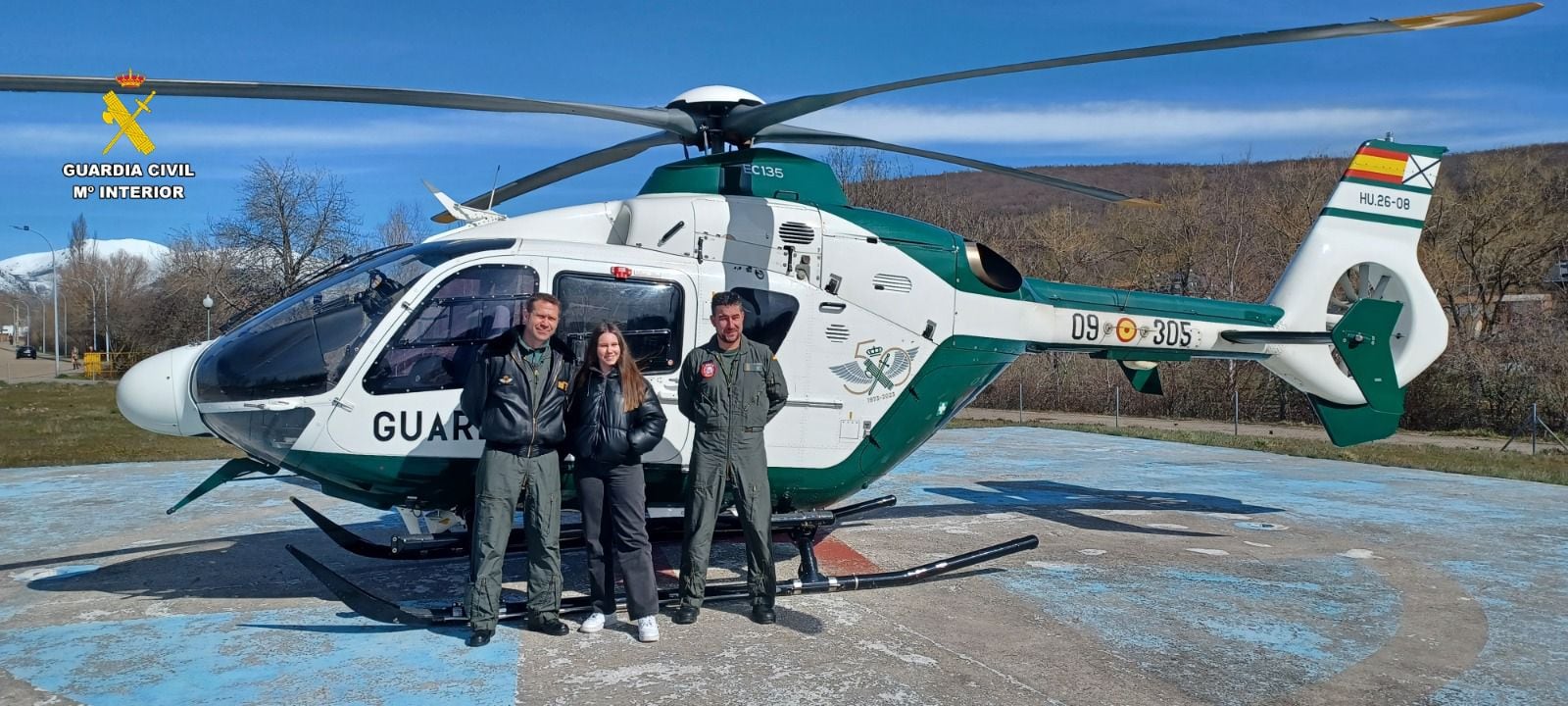 Imagen de la joven que ha vivido la experiencia