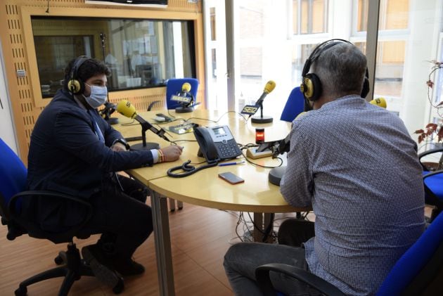 López Miras entrevistado en Radio Murcia