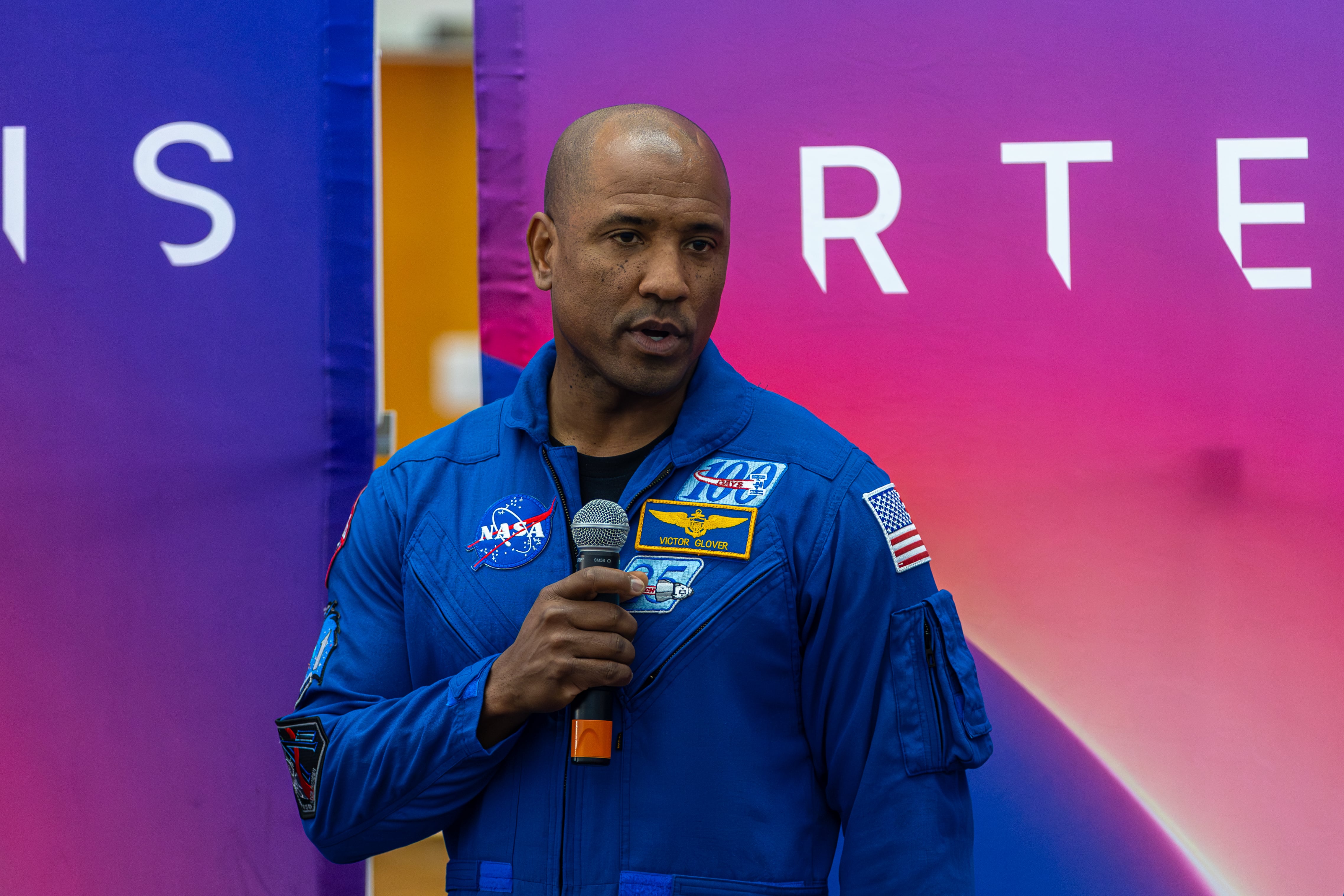 Victor Glover fue seleccionado para convertirse en astronauta en 2013. (Photo by Austin DeSisto/NurPhoto via Getty Images)