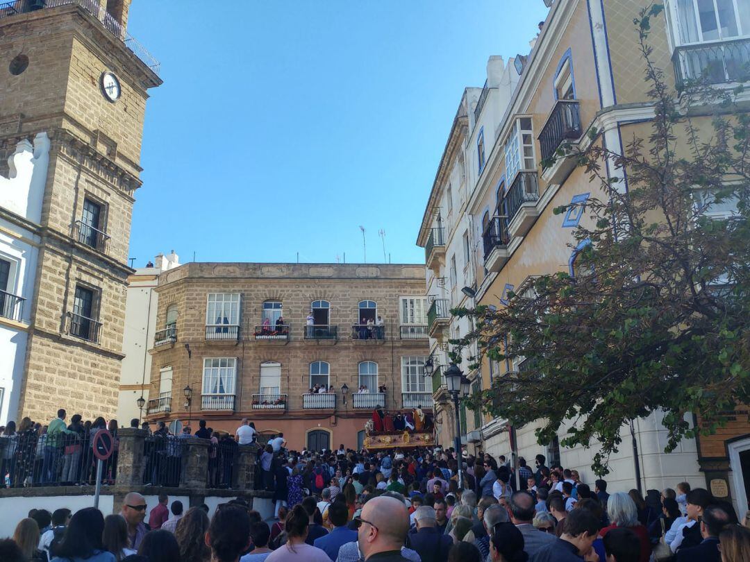 Paso de Sagrada Cena por Sopranis desde Plocia