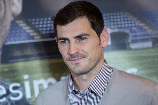Iker Casillas, durante el acto de este lunes