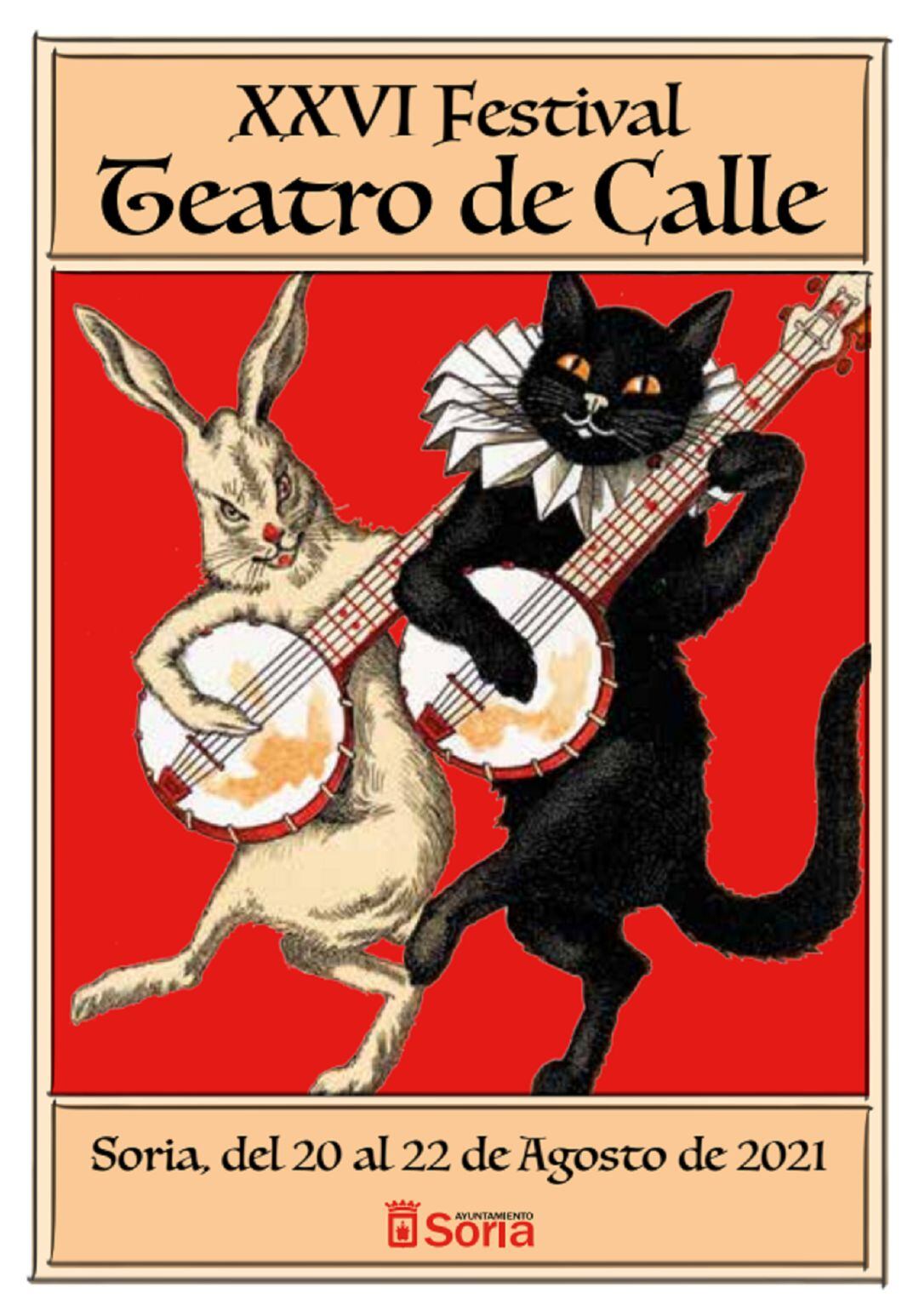 Cartel del XXVI Teatro de Calle.