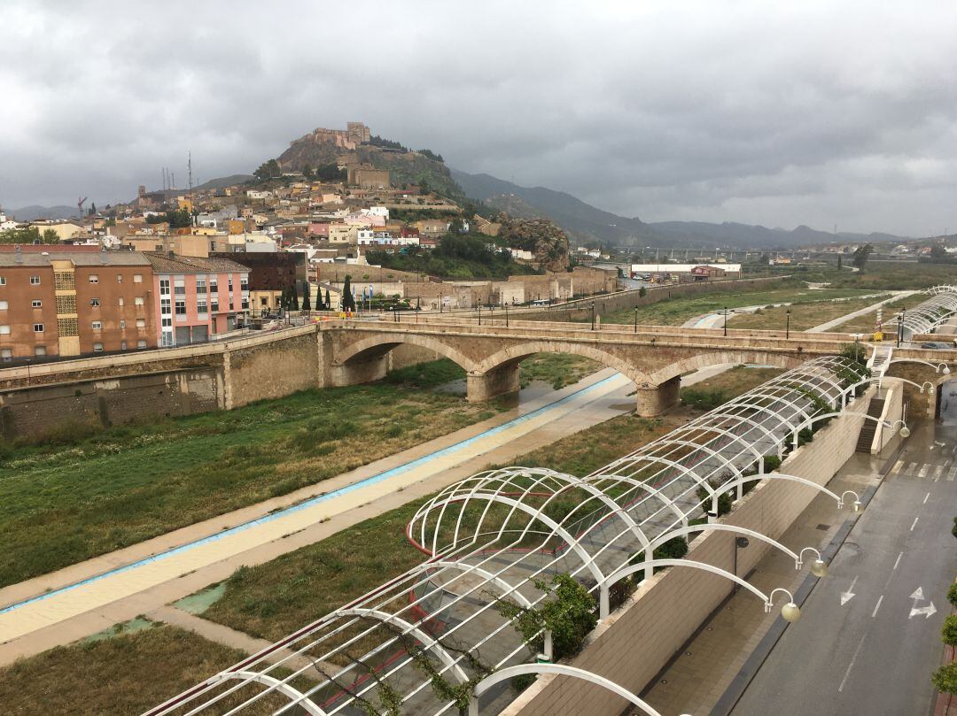 Imagen del río Guadalentín, hoy.