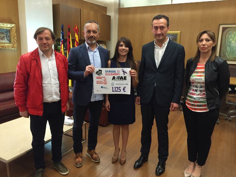 La entrega del dinero se ha hecho en el Ayuntamiento