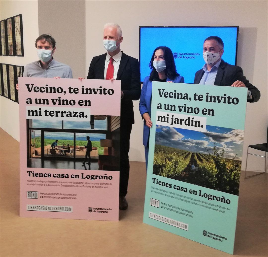 'Tienes casa en Logroño', campaña municipal para promocionar el turismo de nacional de proximidad a la capital riojana.