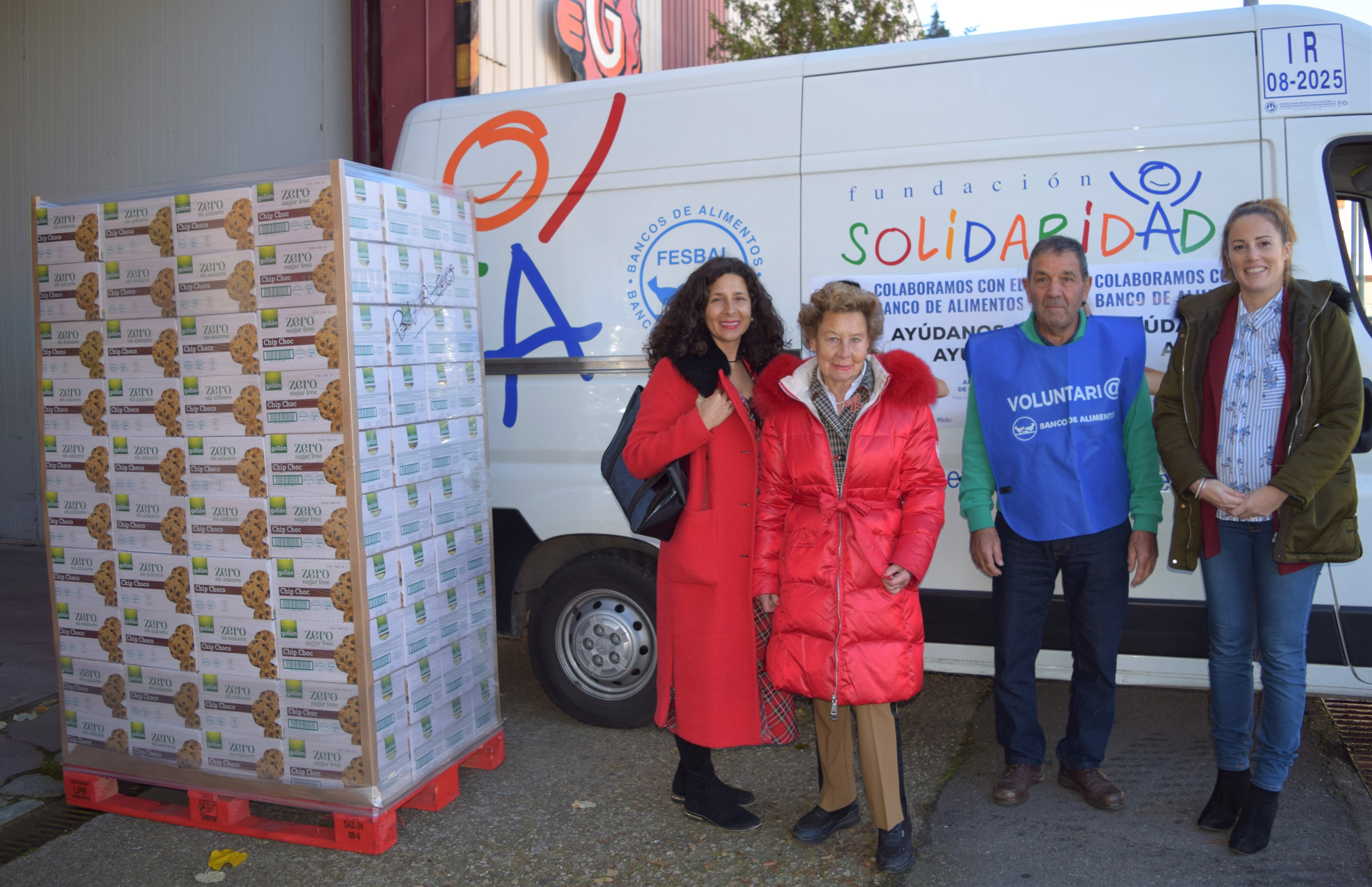 Gullón reafirma su compromiso solidario con la donación de 858 kilos de galletas al Banco de Alimentos de Palencia para la campaña de ‘La Gran Recogida’