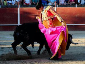 Barberán con el capote