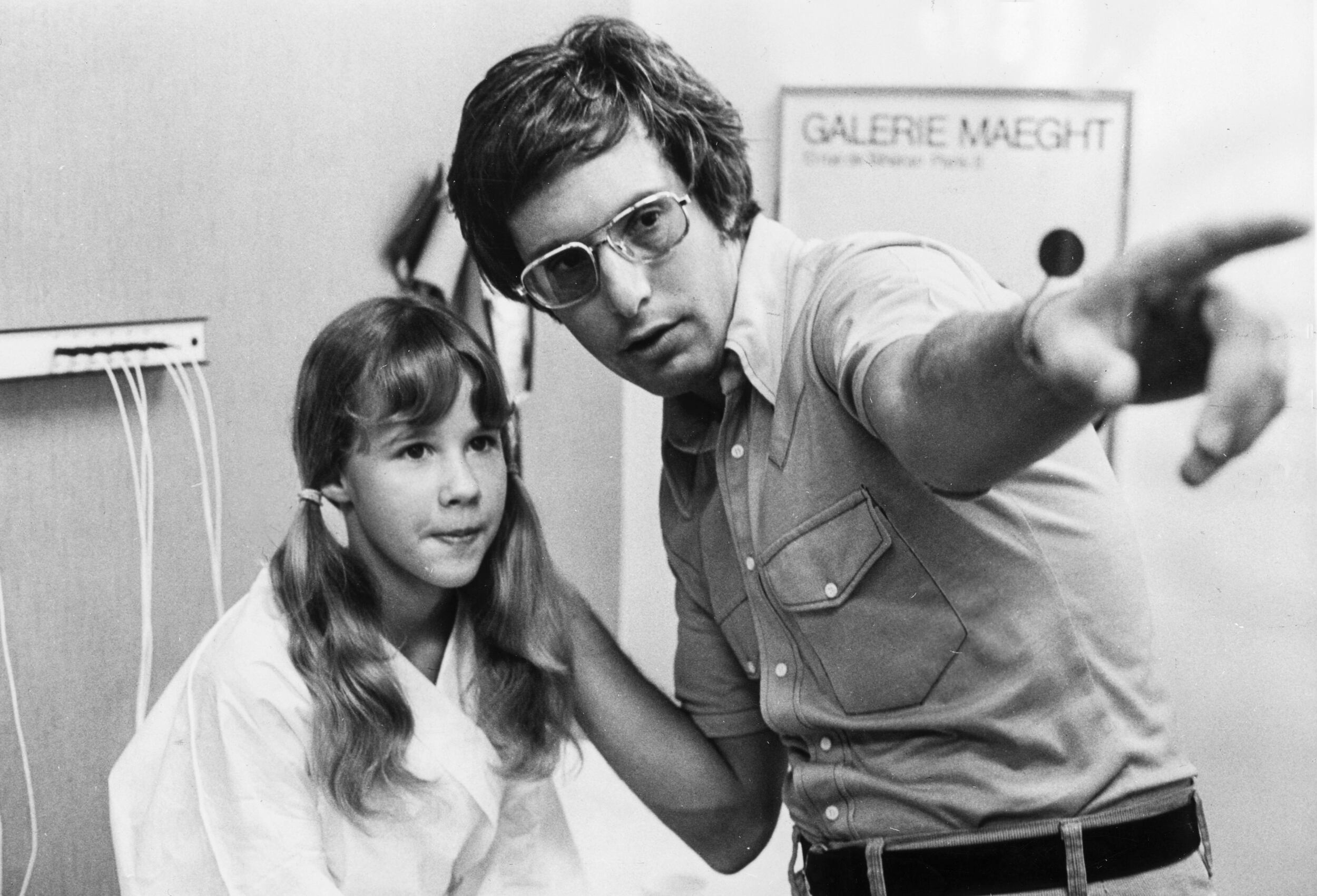 Linda Blair y William Friedkin, actriz protagonista y director de &quot;El Exorcista&quot;