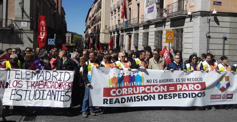 Cabecera de la manifestación