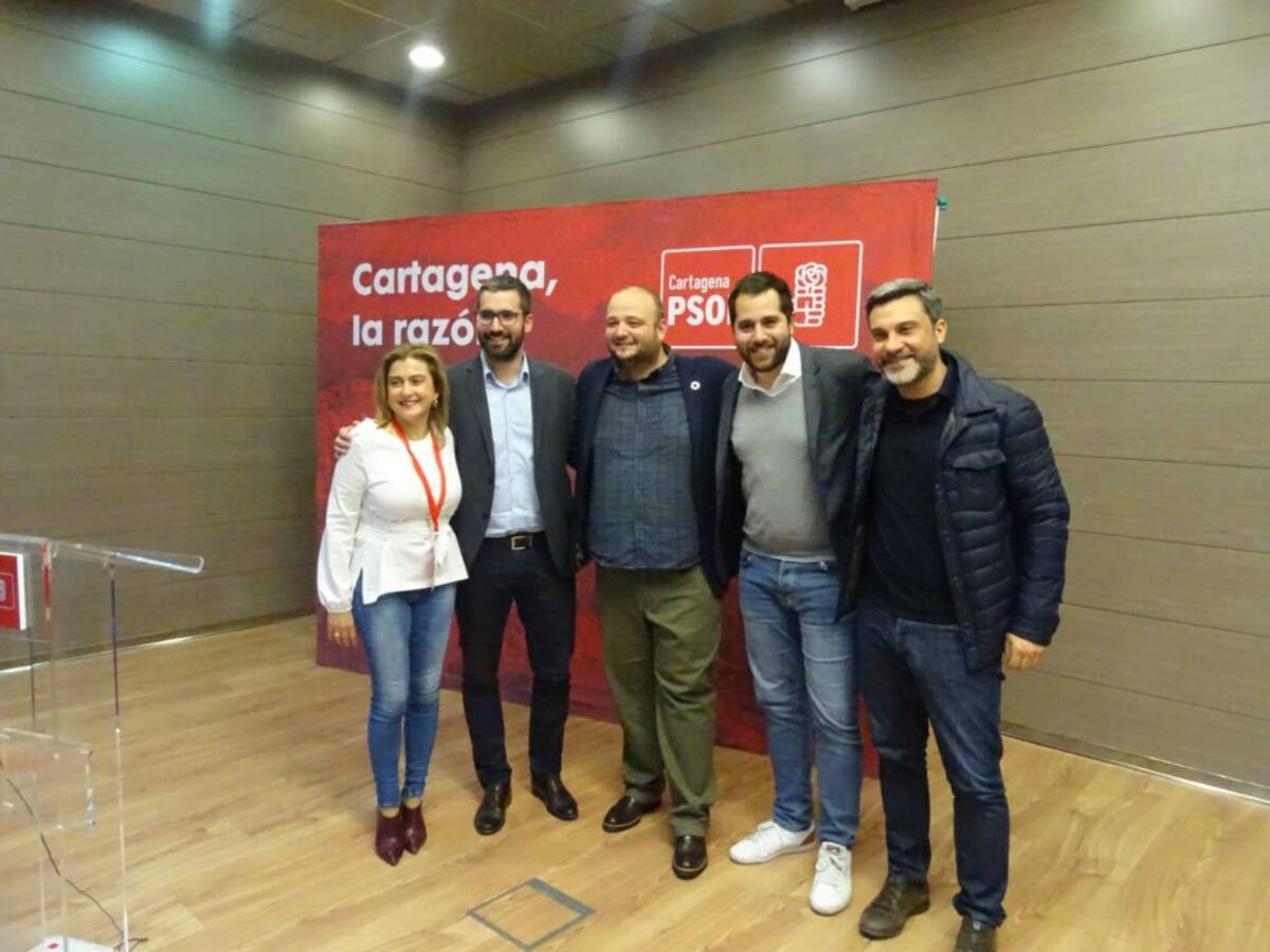 La sanidad, el turismo y las infraestructuras ejes principales de la ejecutiva del PSOE de Cartagena