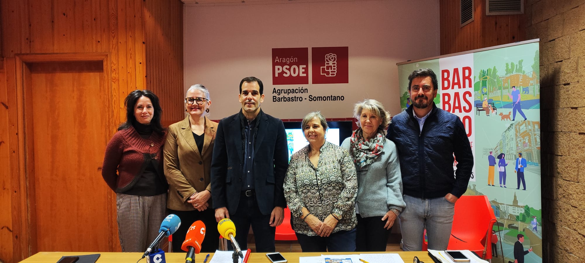 Rueda de Prensa PSOE Barbastro