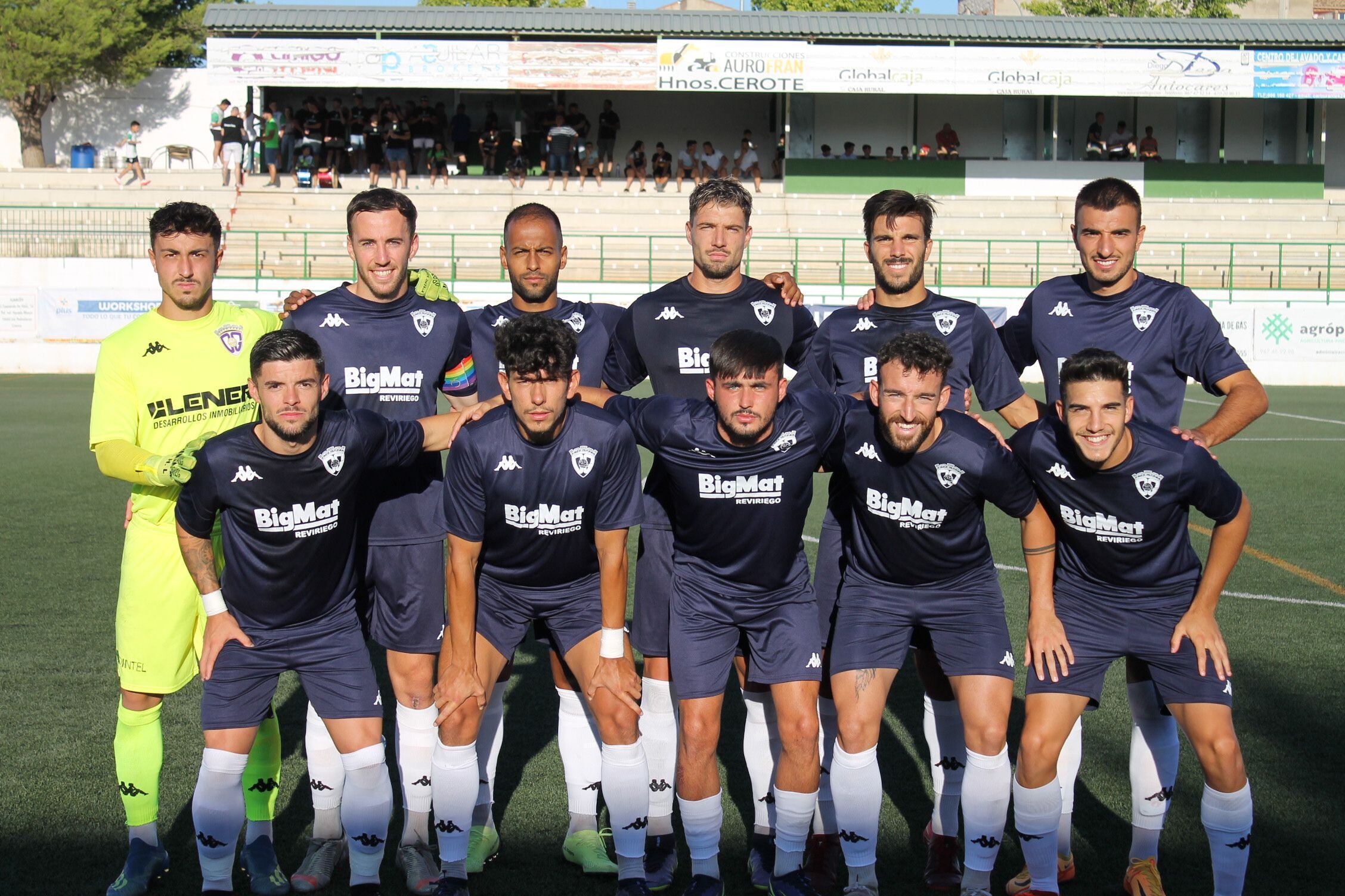 Once morado en el partido de la pasada temporada 0-0 (5-3)