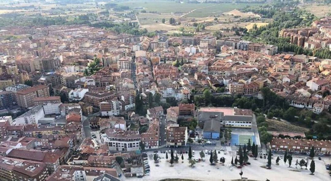 Vista aérea de Aranda