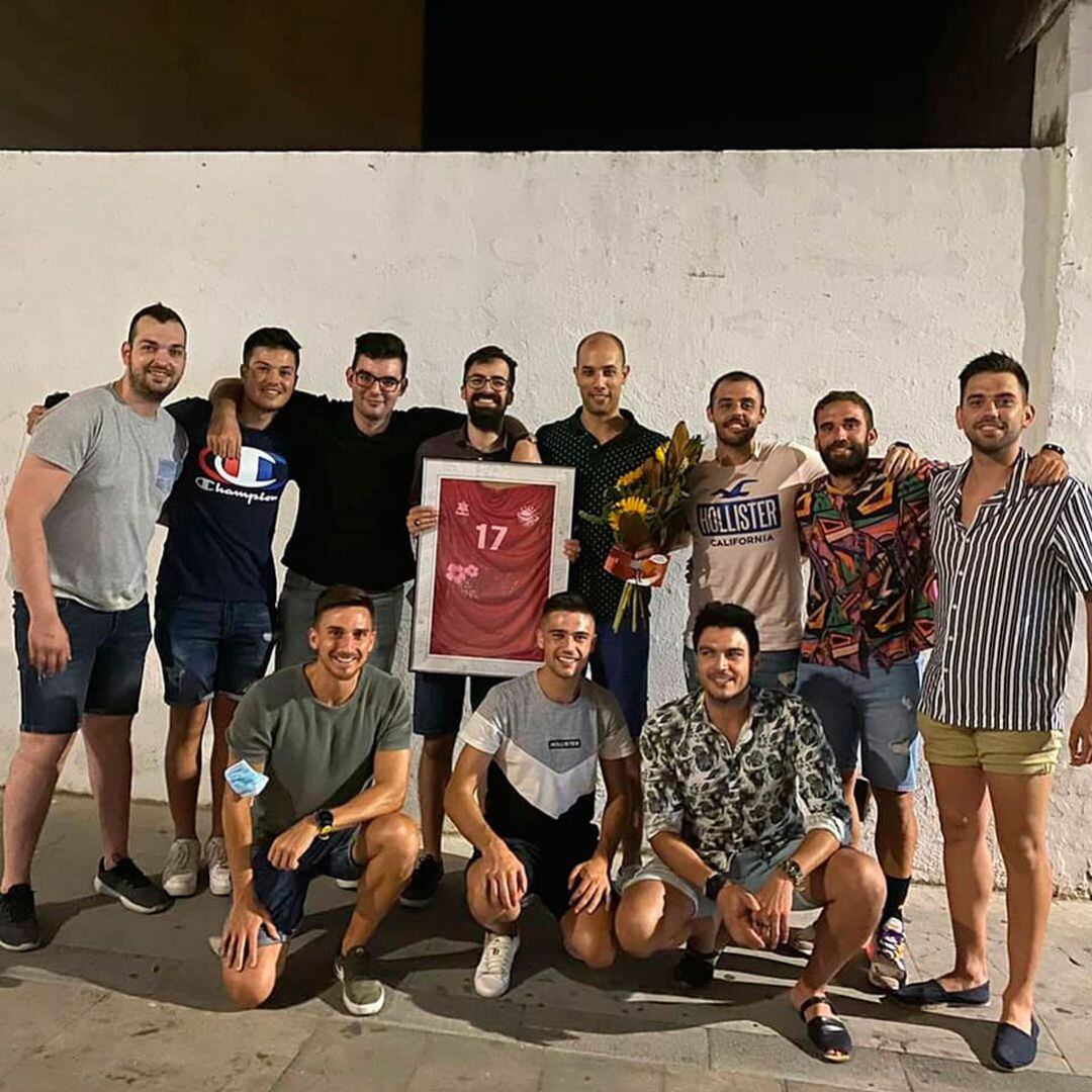 Imatge de l'acomiadament d'Abel Ferri