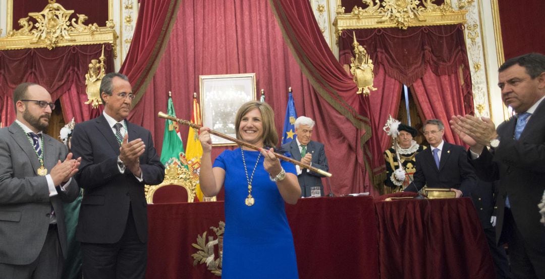 La presidenta de la Diputación de Cádiz, Irene García