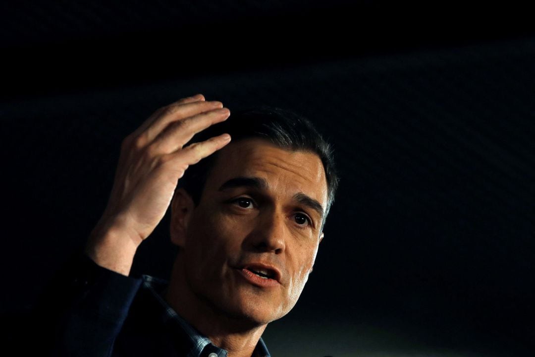 El presidente del Gobierno, Pedro Sánchez