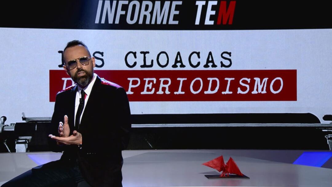 Risto Mejide, conductor de &#039;Informe TEM: las cloacas del periodismo&#039;