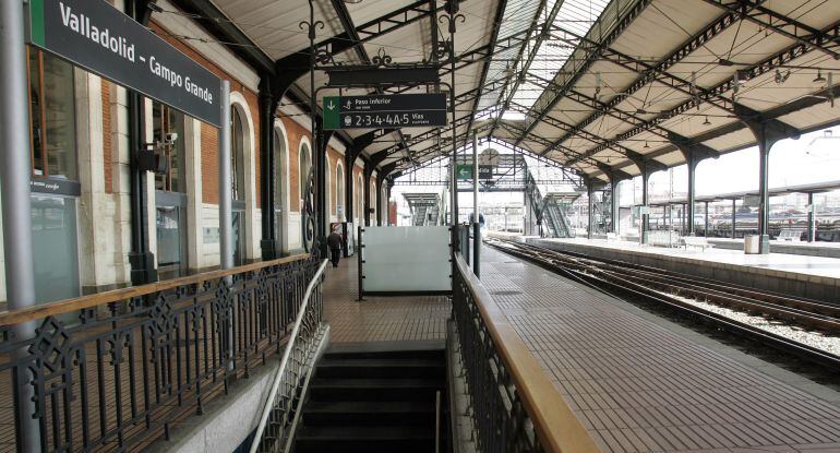 Estación del Campo Grande en Valladolid