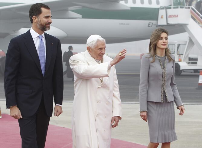 El pontífice protagoniza hoy la tercera visita papal a Compostela