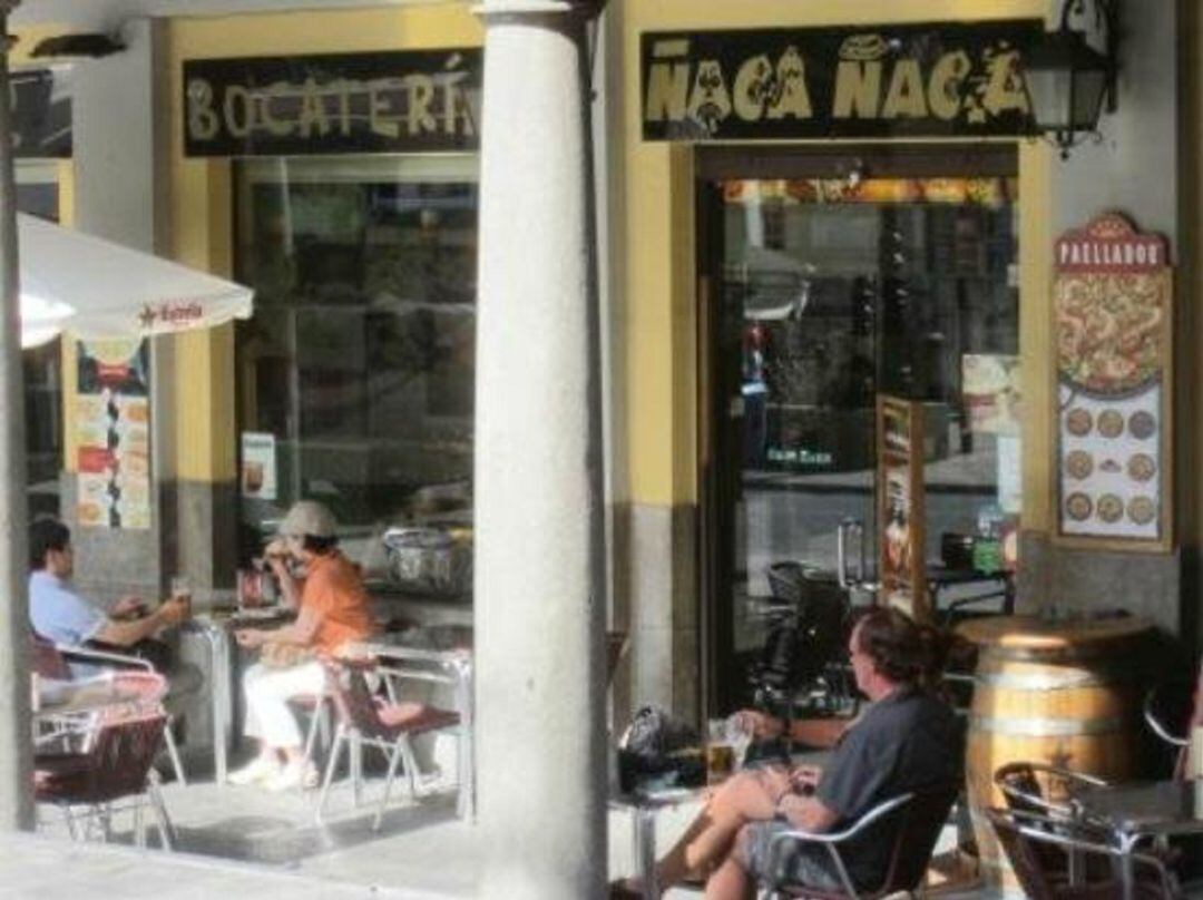 Ñaca Ñaca, en plena plaza de Zocodover