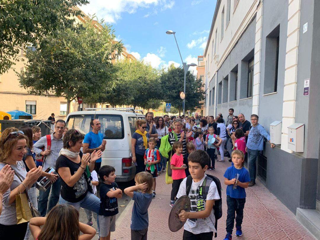 Alumnes, pares i docents protestant