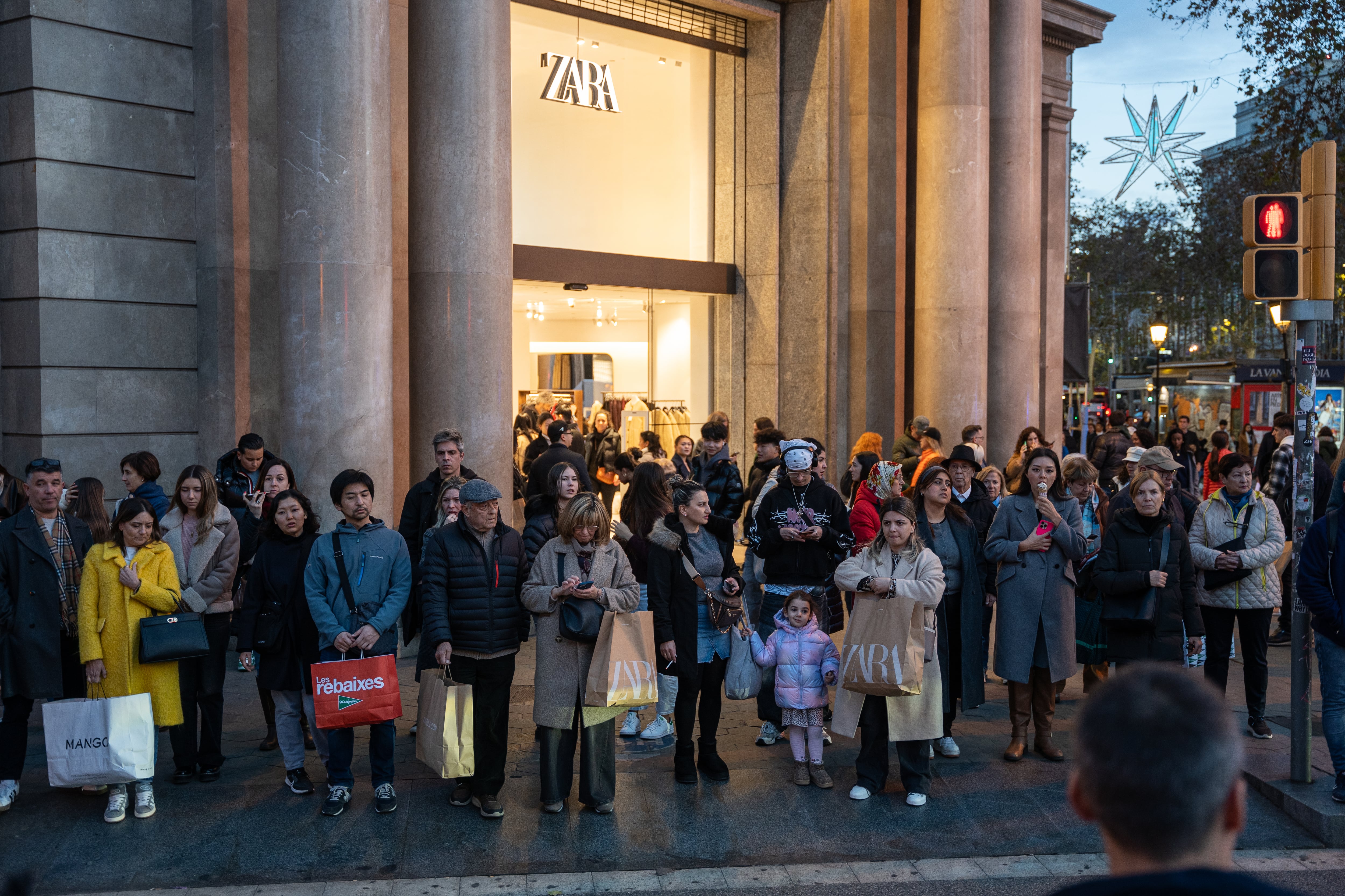 Una tienda de Zara en Barcelona