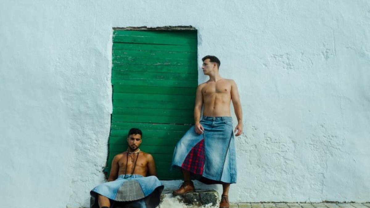 Las faldas para hombre 'made in Canarias' que triunfan en las redes