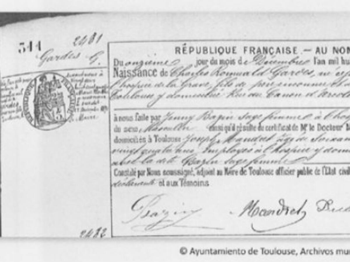 Carlos Gardel era francés