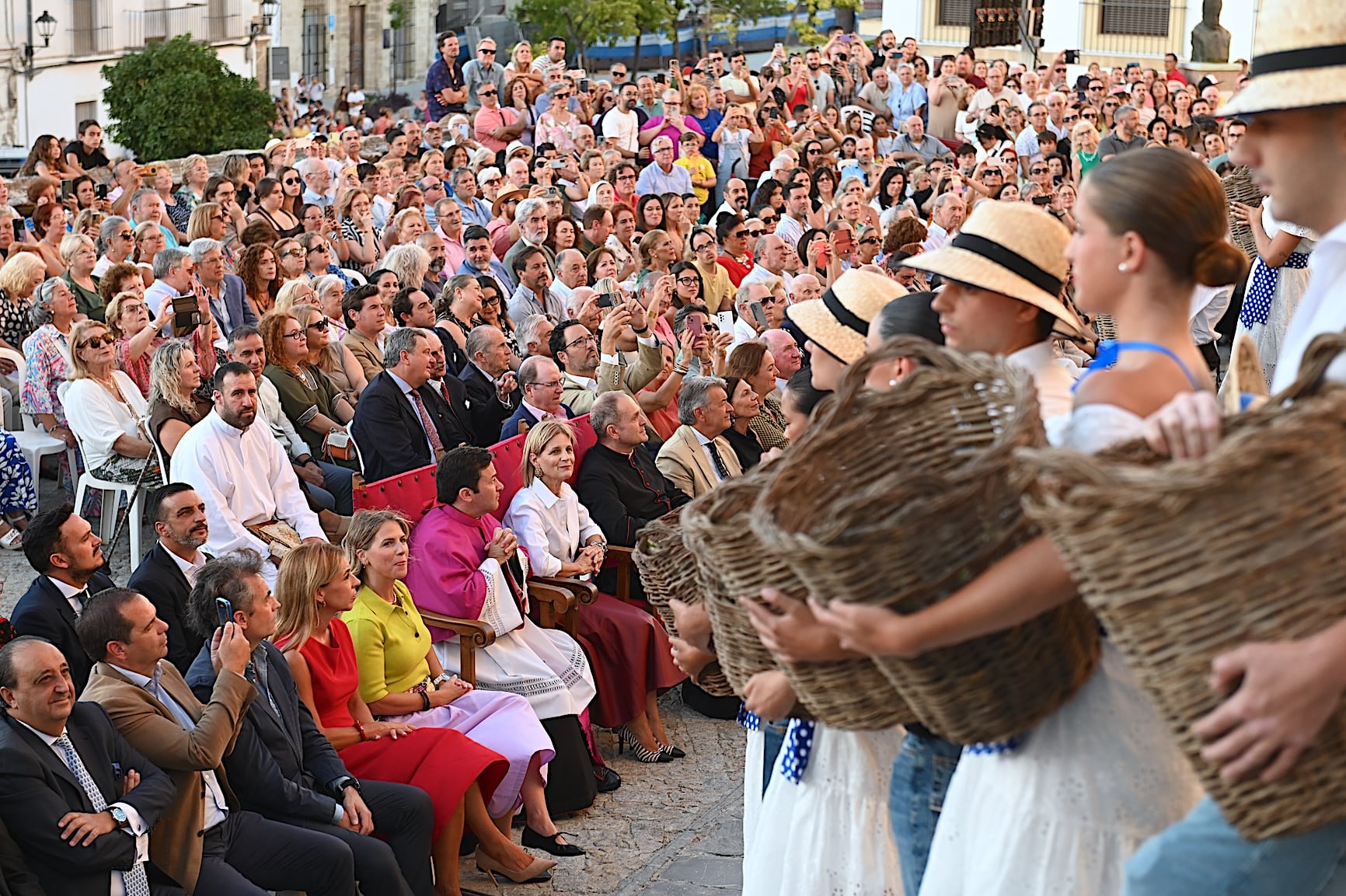 Acto de la Pisa de la uva en Jerez