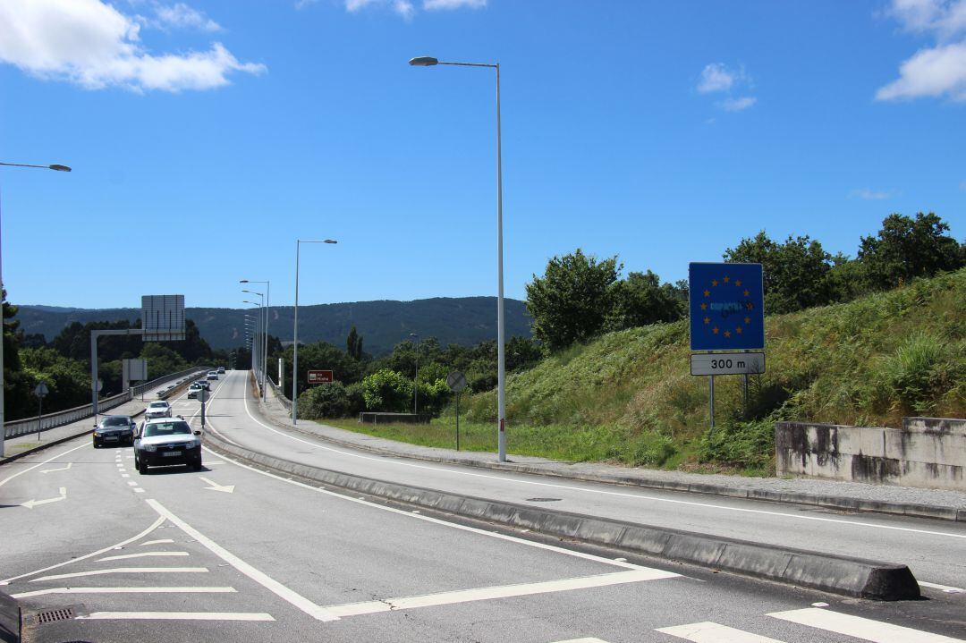 Puente que une las localidades de Tomiño y Vila Nova de Cerveira.