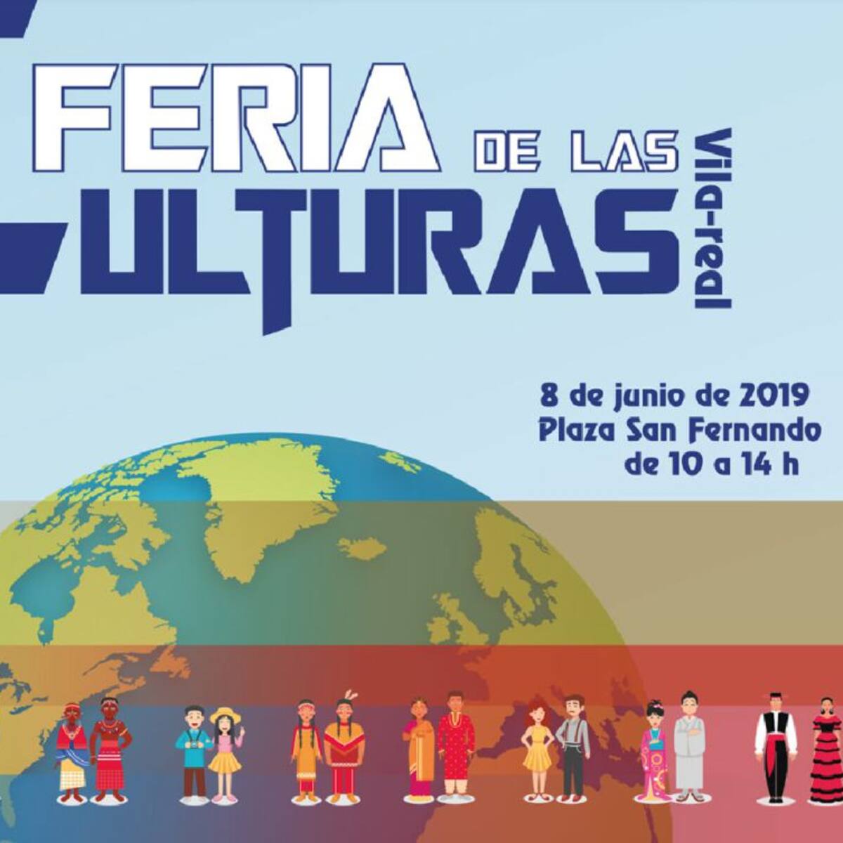 La plaza de San Fernando celebra una Feria de las culturas