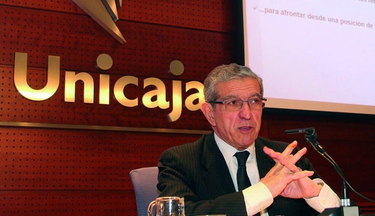 Braulio Medel, presidente de Unicaja