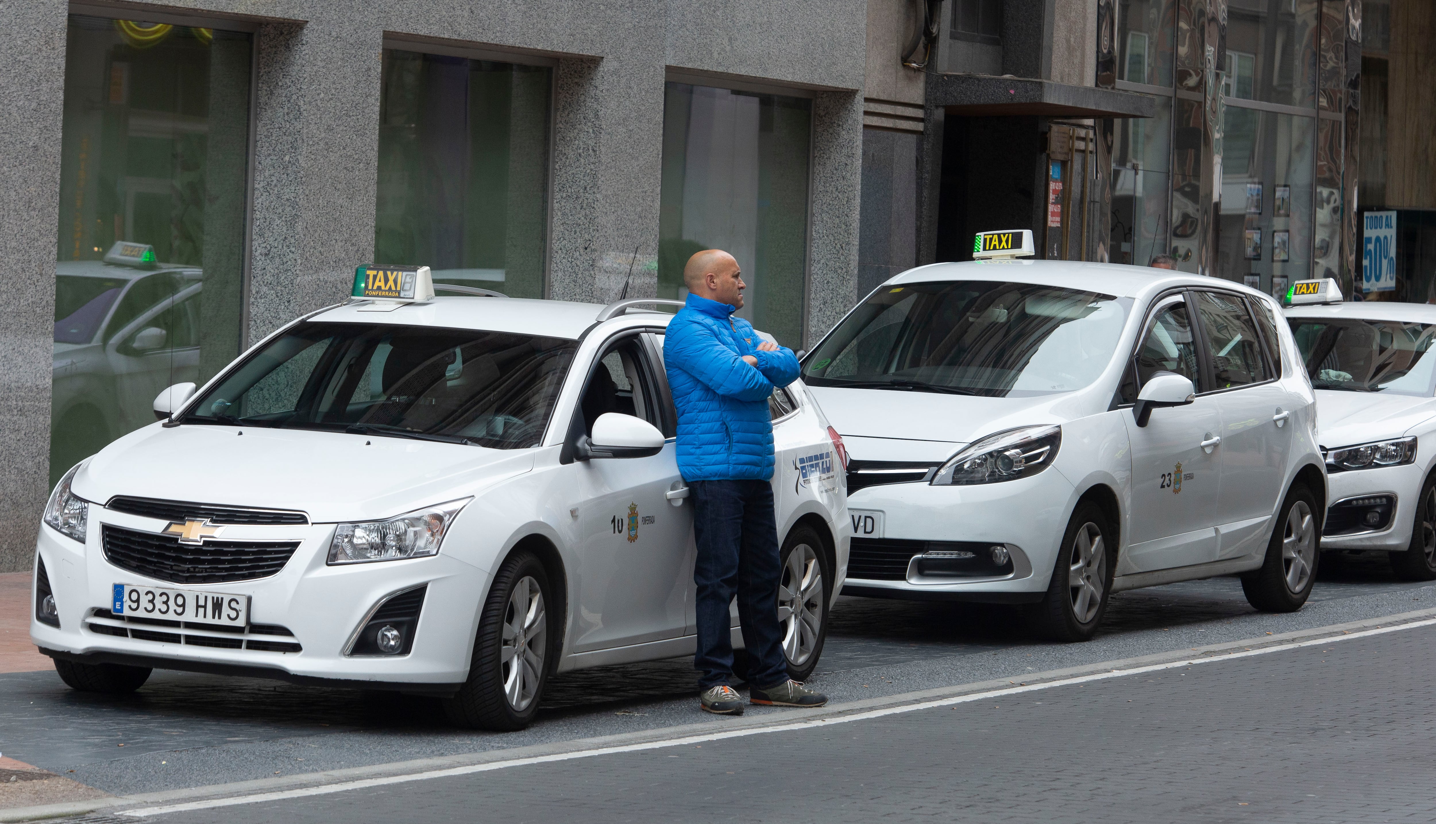 Taxistas en Valladolid