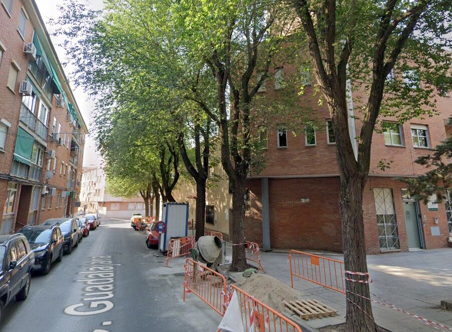 Calle Guadalajara nº 10 donde han tenido lugar los hechos