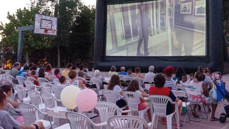 María José Ortiz, concejala de Cultura de Alcobendas, sobre el "Cine de Verano"