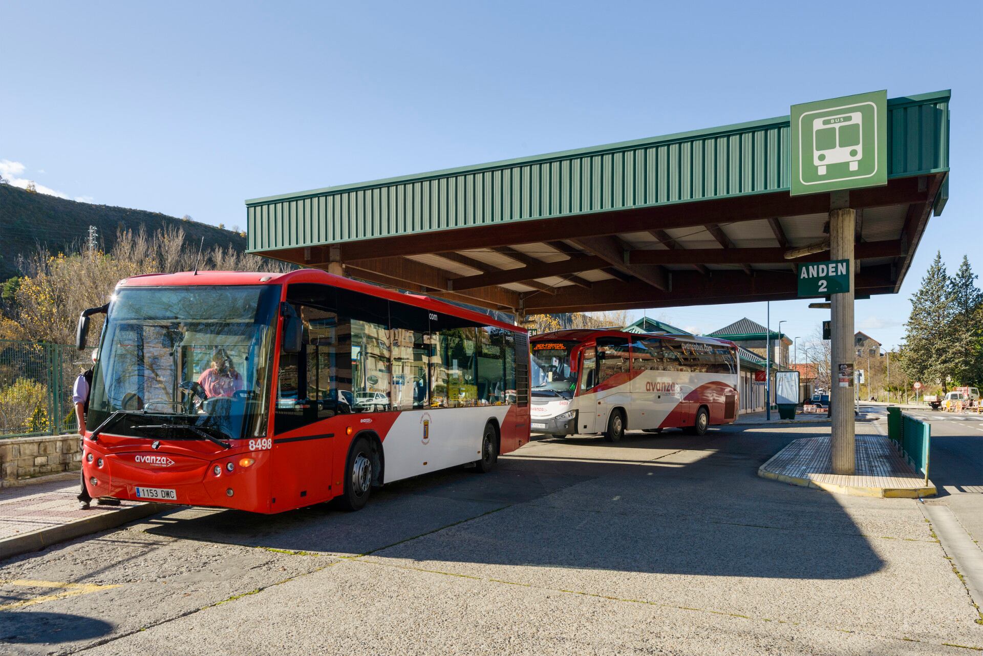 Estación de autobuses de Sabiñánigo