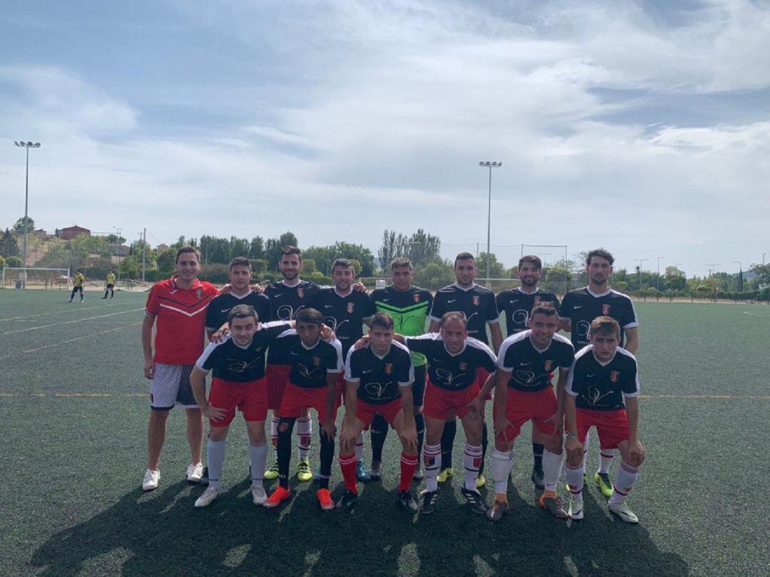 La formación peñafielense en el encuentro frente al San Isidro.