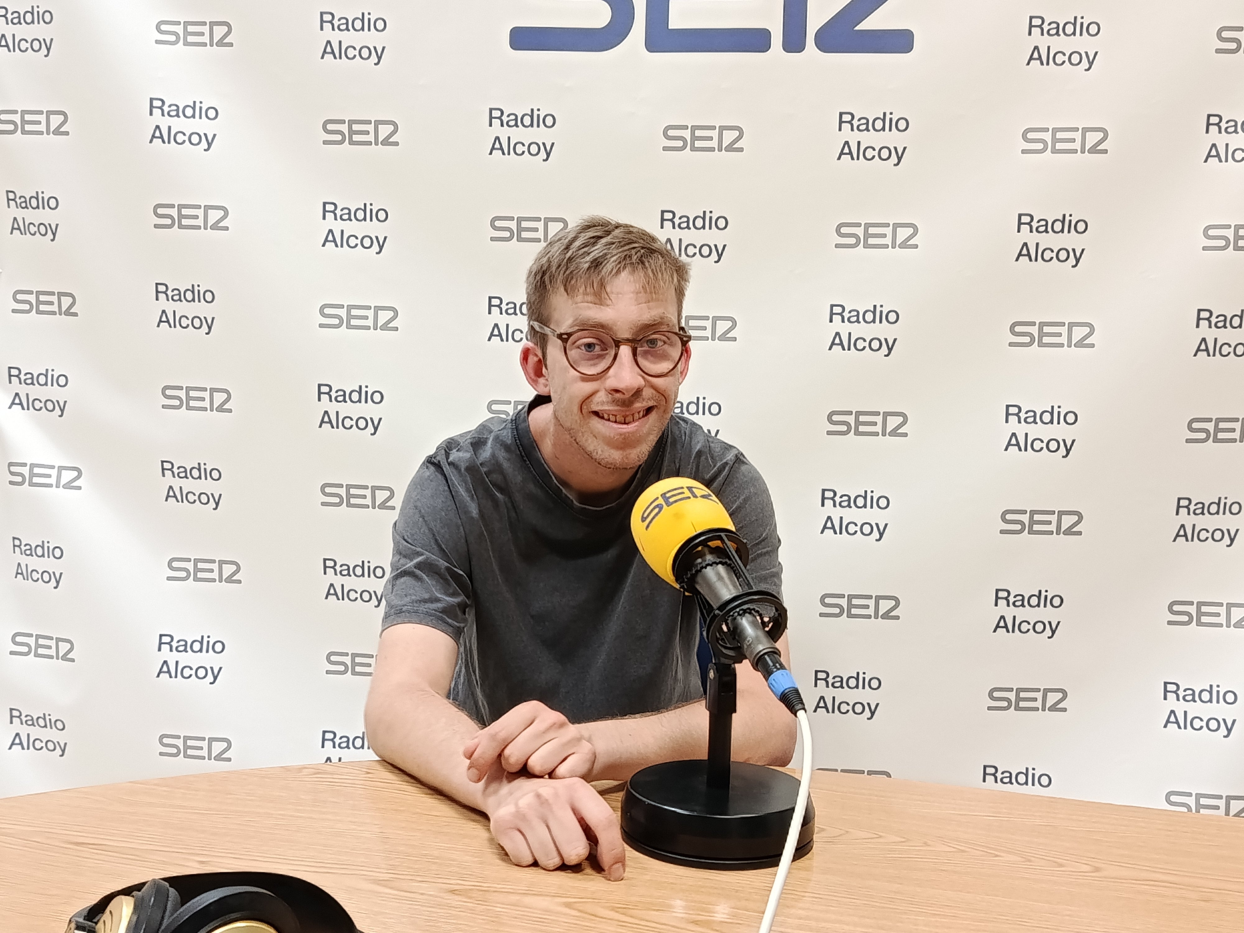 Carlos Alentado, trabajador de Aitex en Alcoy y ejemplo de superación