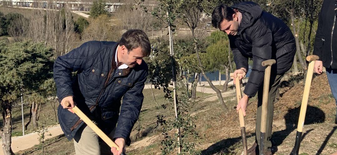 El alcalde y el concejal de Fomento