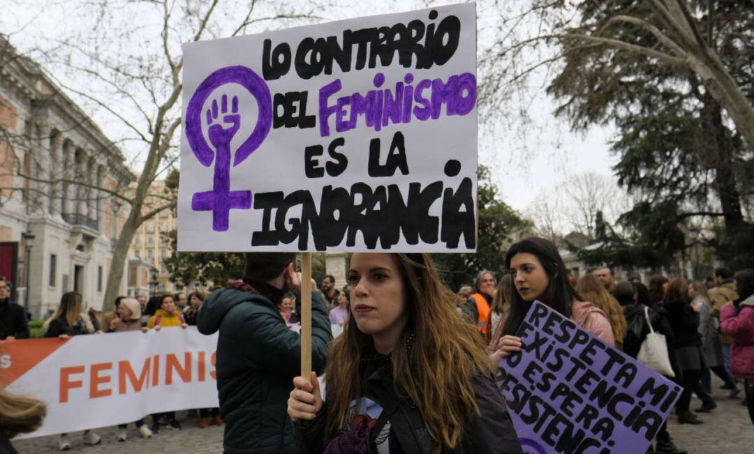 Imagen de archivo de una manifestación feminista