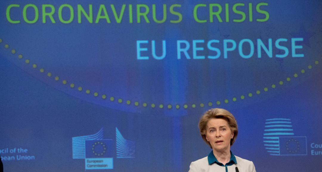 La presidenta de la Comissió Europea Ursula von der Leyen