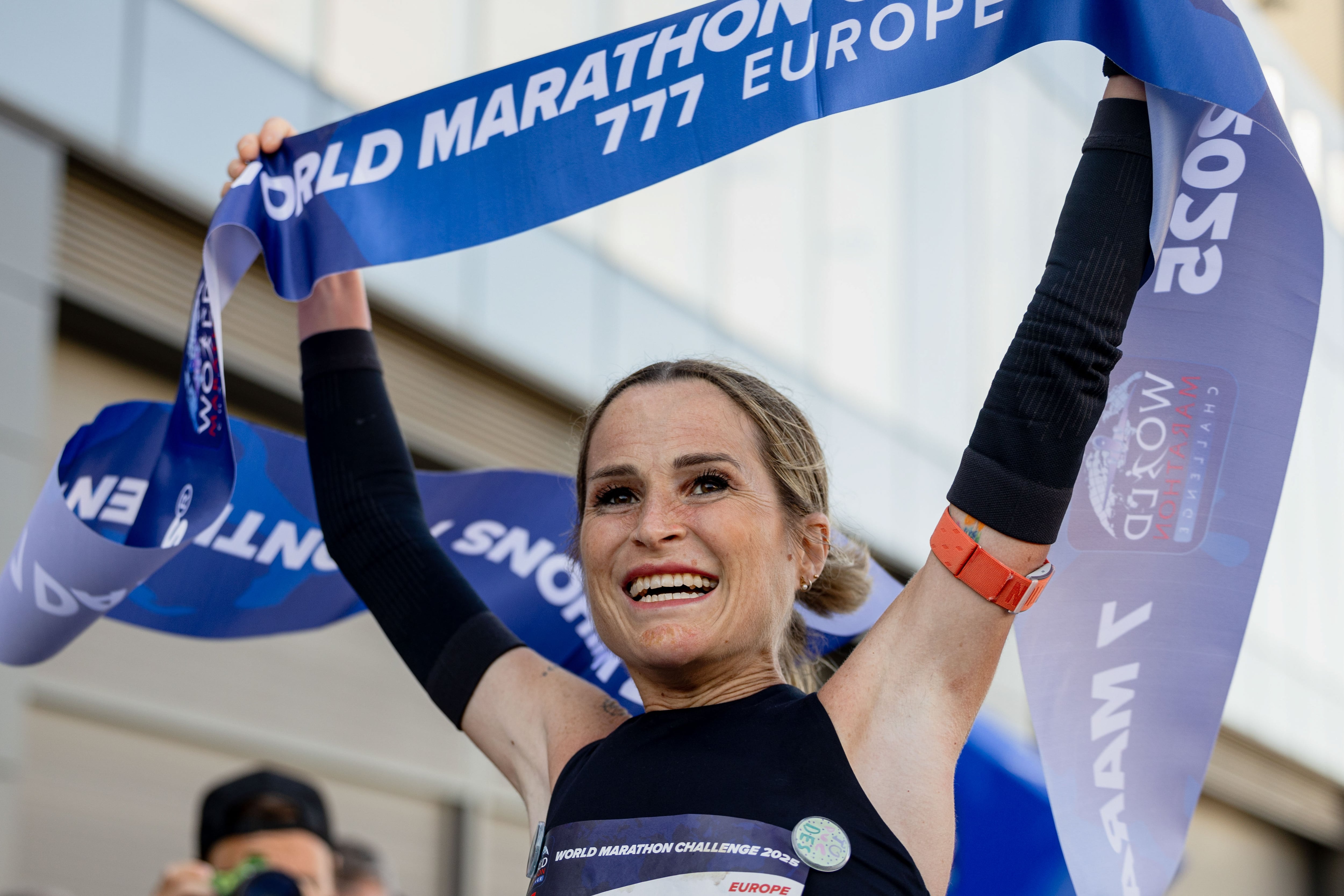 -FOTODELDÍA- SAN SEBASTIÁN DE LOS REYES (MADRID), 04/02/2025.- La atleta navarra Estefanía Unzu (en la imagen), más conocida como Verdeliss. EFE/Daniel González