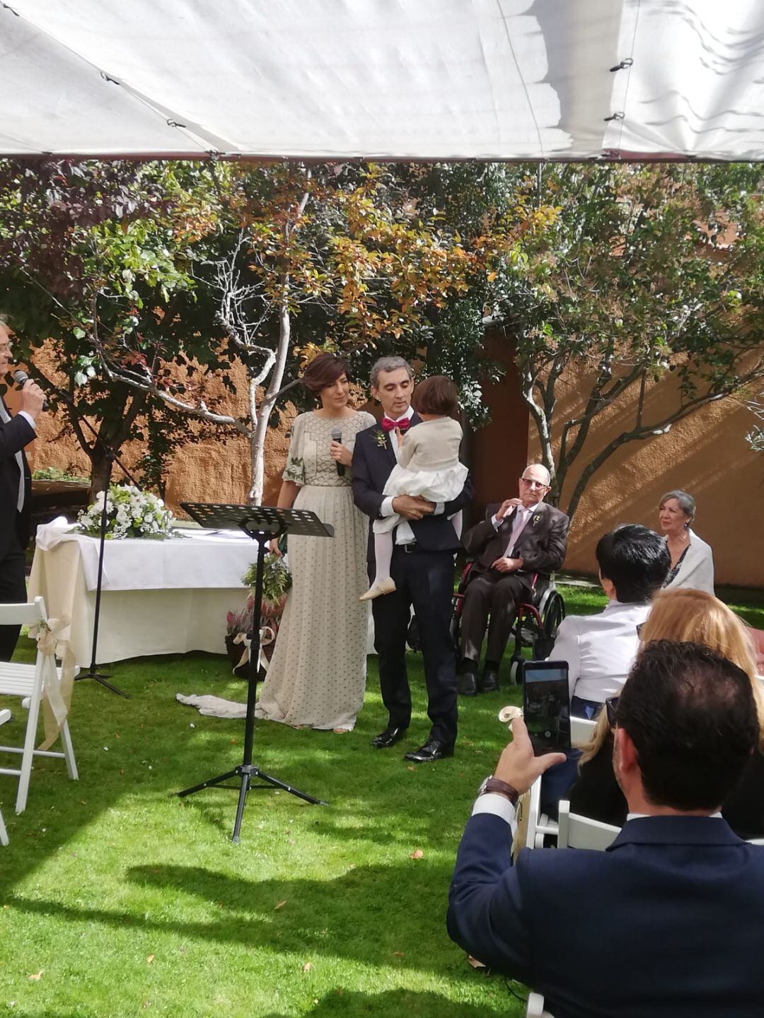 Boda de David Pinillos con Verónica Baldallo