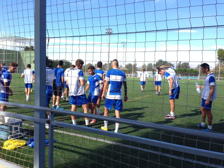 Entrenamientos del Hércules CF