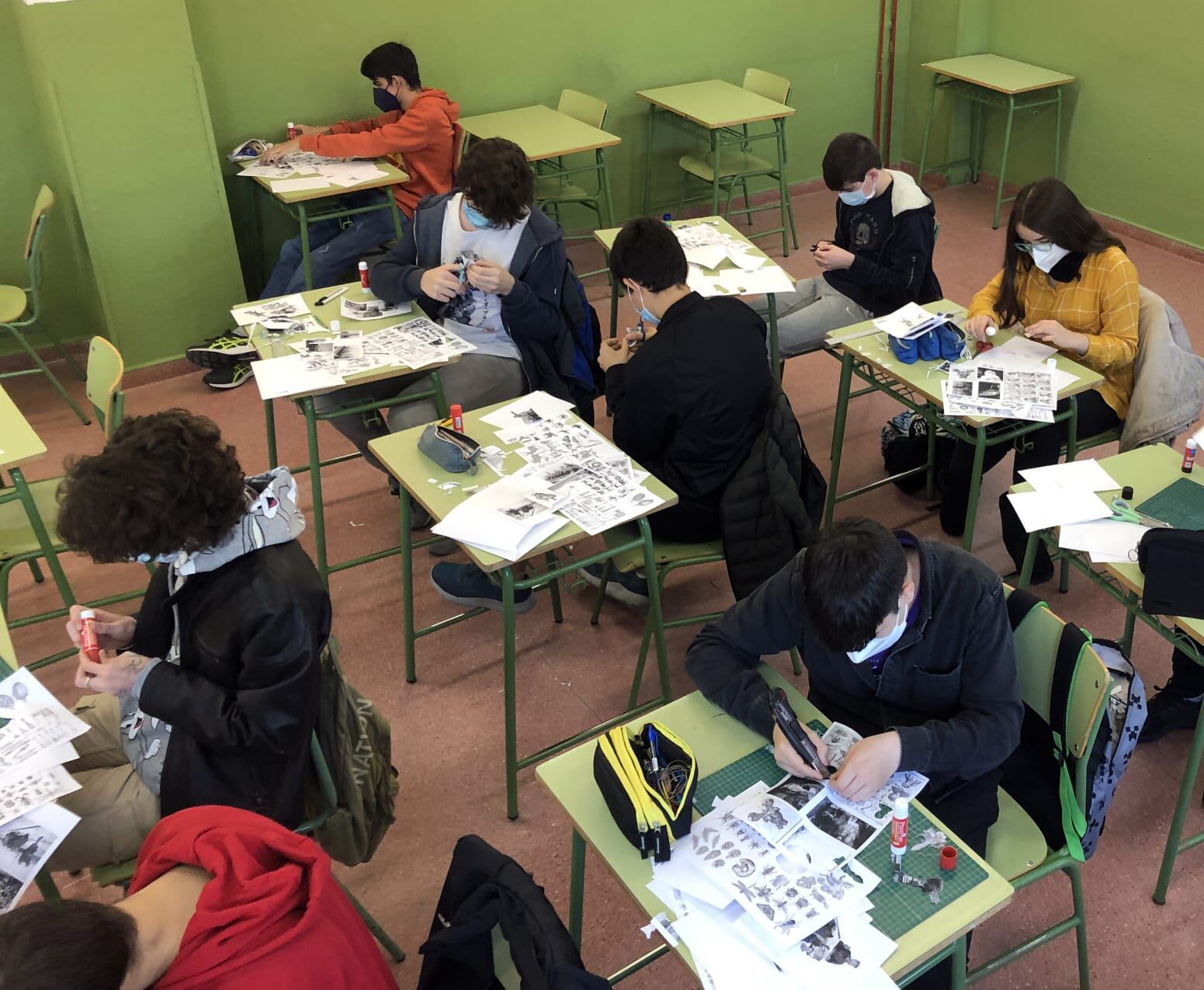 Alumnos de todo el sur de Madrid participan en el PEAC en el IES Miguel de Cervantes de Leganés
