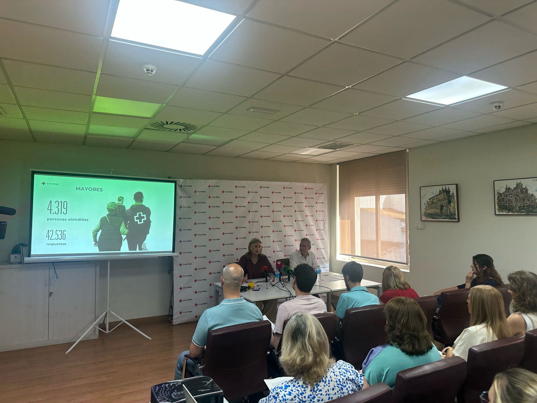 Presentación del balance del ejercicio 2024 de Cruz Roja