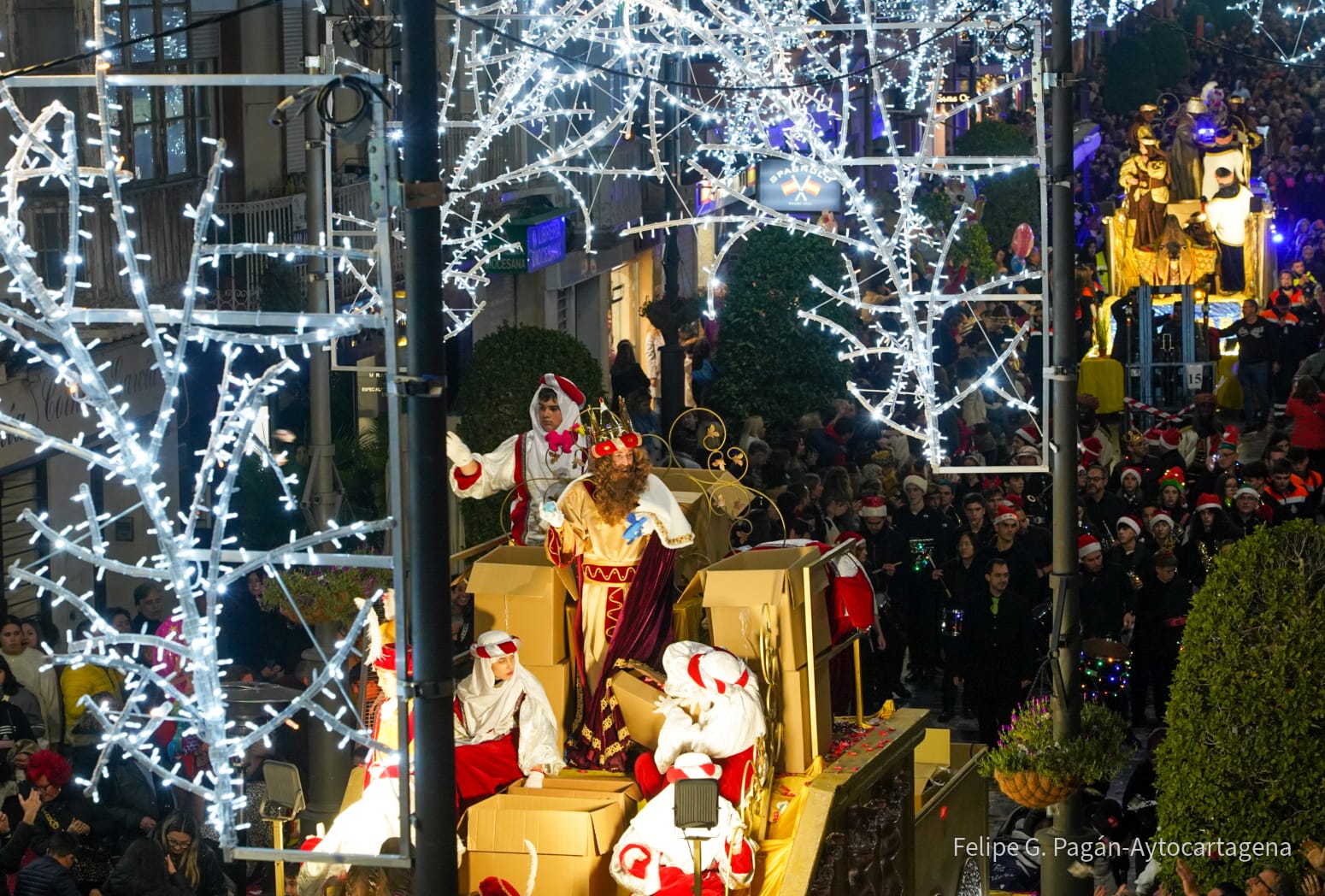 Cabalgata de Reyes en Cartagena