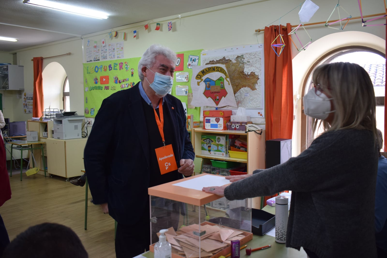 José Ignacio Delgado votó en Caleruega