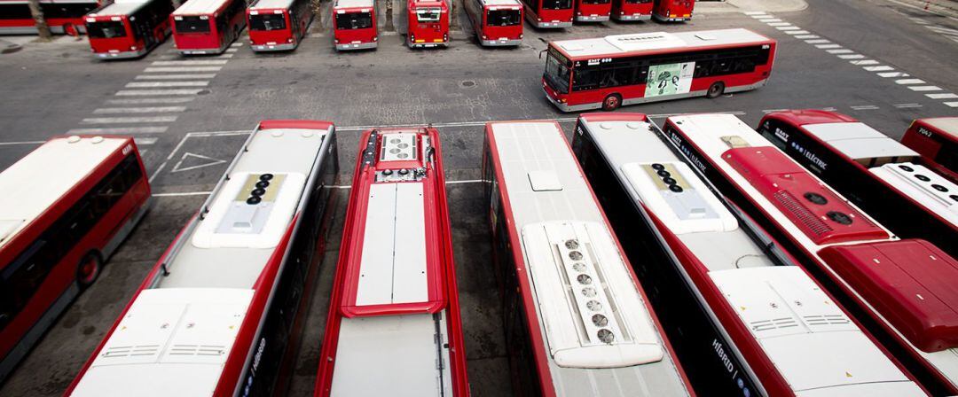 Flota de autobuses de la EMT