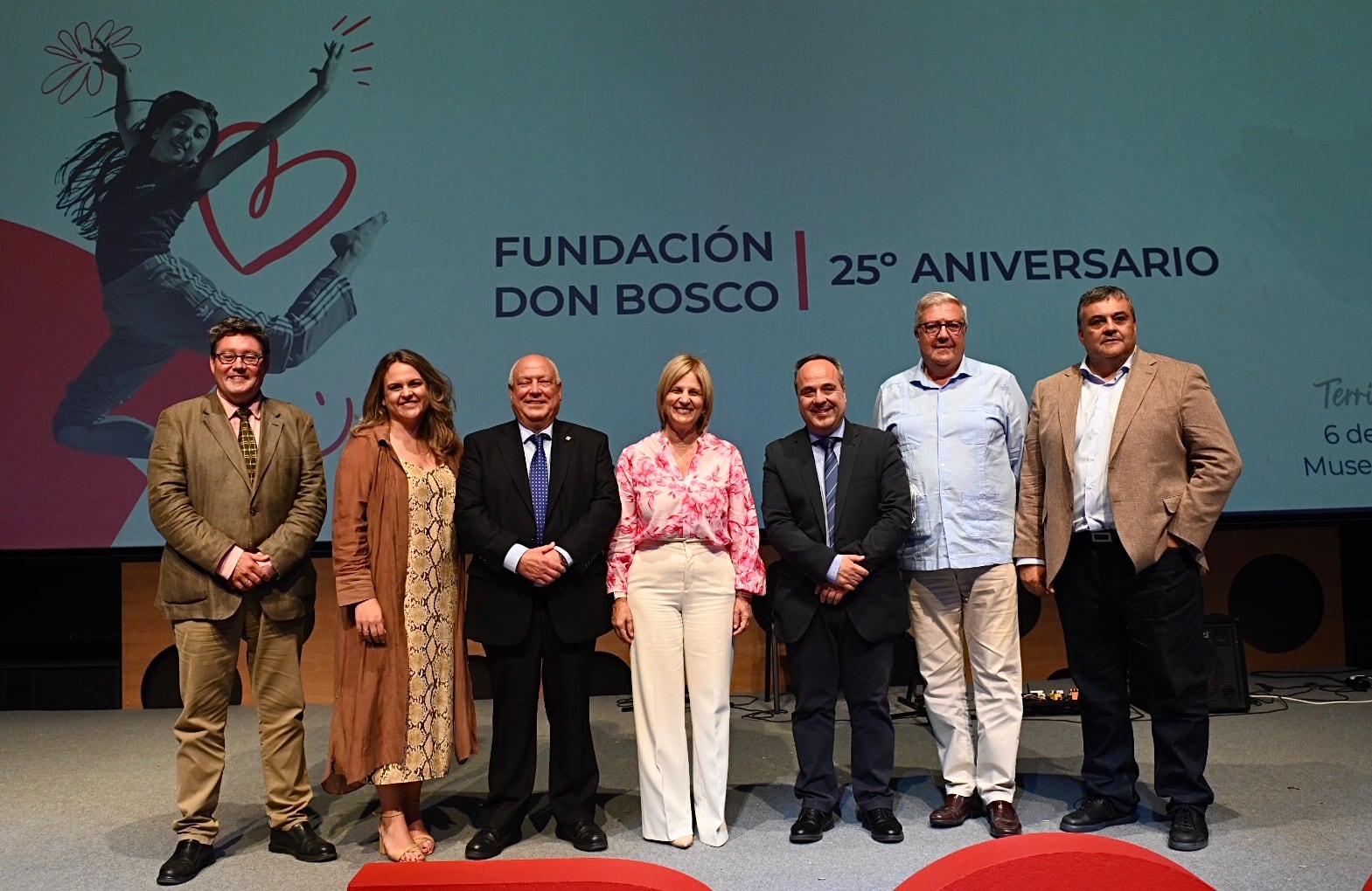 Acto de presentación del 25º de la Fundación Don Bosco